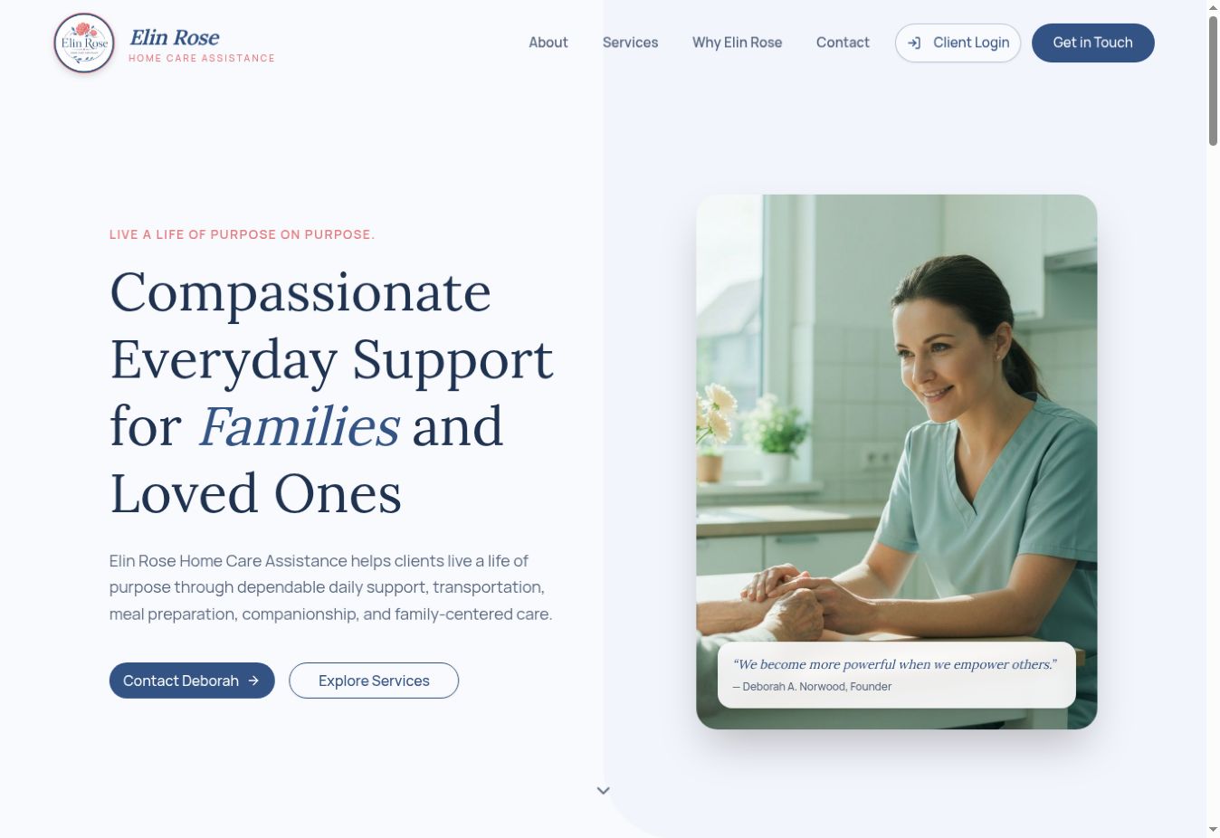 Elin Rose production website
